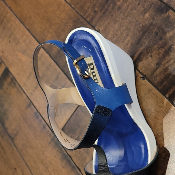 Dune colour block wedge sandals. Size 7 - Picture 6 of 8